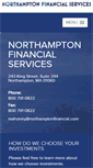 Mobile Screenshot of northamptonfinancialservices.com
